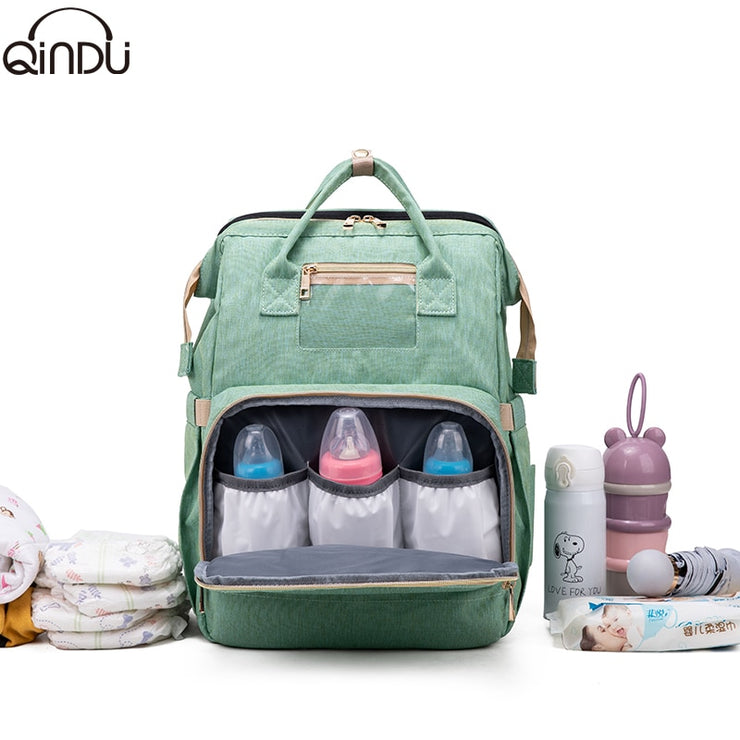 2-in-1 Multifunctional Diaper Bag
