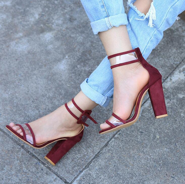 2020 New fashion women heels sexy comfortable hollow sandals shoes