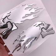 3D  Ghost Skull Head Auto Motorcycle Car Sticker