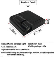 AutoBizarre Wireless Hyundai Logo Shadow Door Light/Ghost Shadow Door Light For All Hyundai Cars (works with all cars)