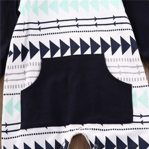 Baby Boys Infant Rompers Jumpsuit Hooded Clothes