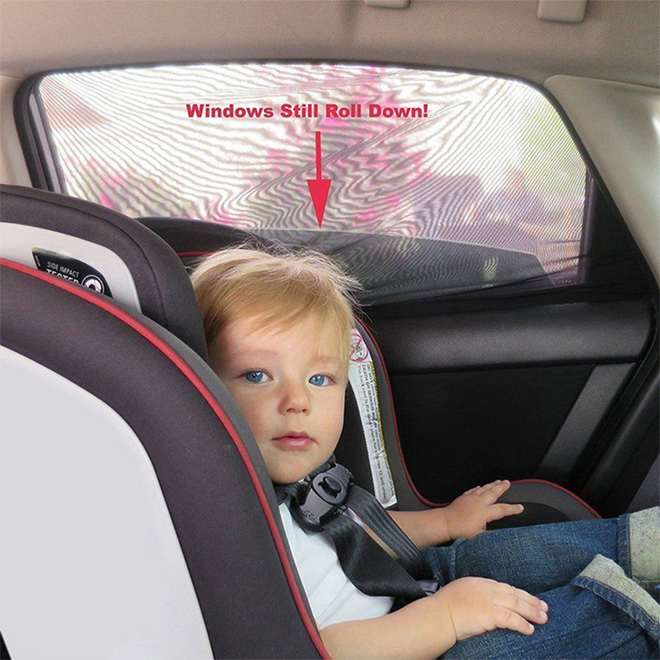 2 Pcs Car Window Cover