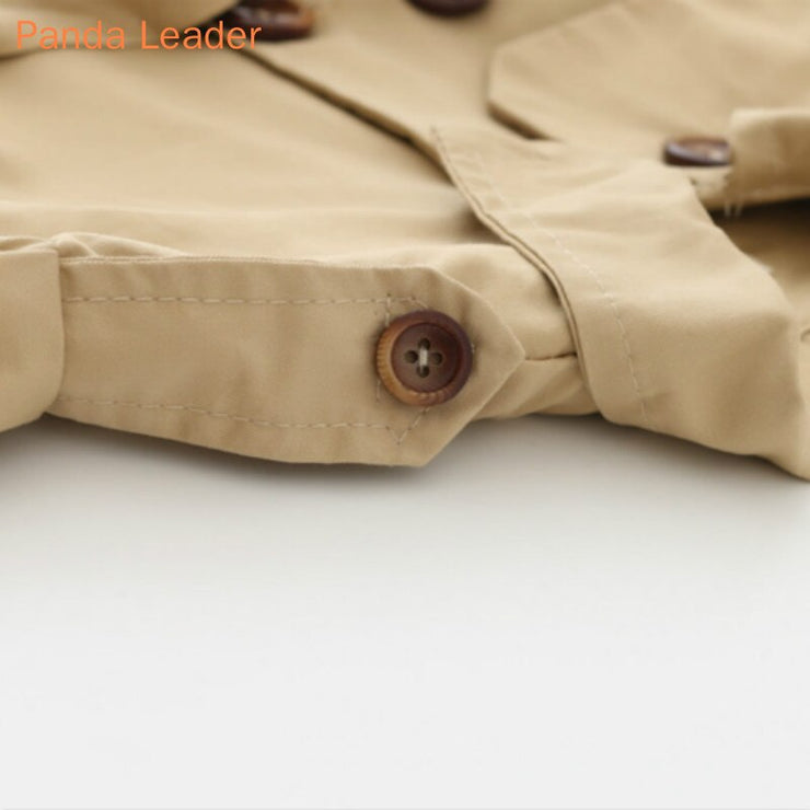 Baby Jacket Casaco Infantil Girl Baby Coat 2019 Spring Baby Jas Trench Double Breast Windbreaker for Girl Kids Jacket For 1-4T