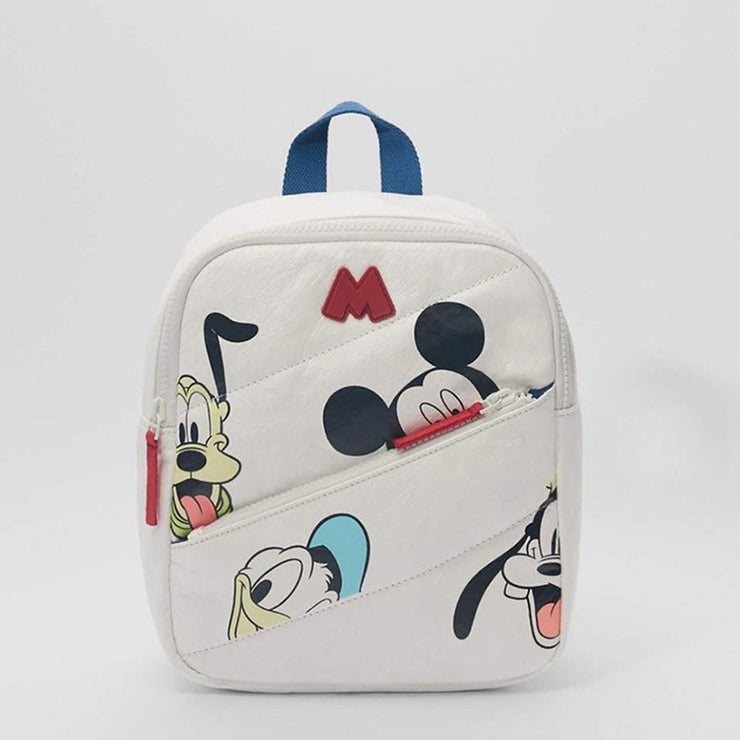 Anime NEW Disney children's bag Mickey Mouse children's Bacpack Autumn Mickey Minnie Mouse pattern backpack Kids Christmas Gifts