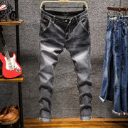 2020 New Fashion Boutique Stretch Casual Mens Jeans / Skinny Jeans Men Straight Mens Denim Jeans / Male Stretch Trouser Pants