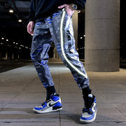 Block Pocket Patchwork Cargo Joggers Men 2021 New Streetwear Hip Hop Letter Print Harem Pants Mens Casual Trousers Sweatpants