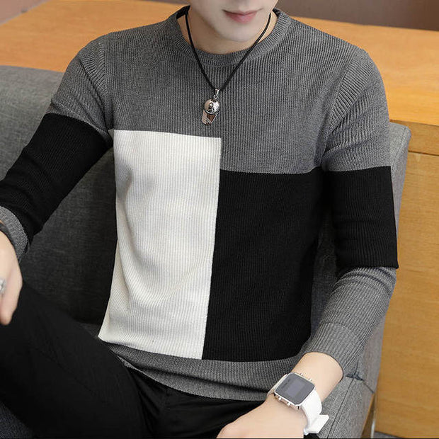 2021 Winter New Arrival Warm Sweaters O-Neck Wool Sweater Men Brand Clothing Knitted Cashmere Pullover Men m-3xl