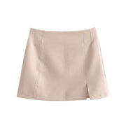 2021 Two piece set Women suits Cropped Blazer and Mini Skirt Elegant High Fashion Chic Lady 2 piece set Women blazer set