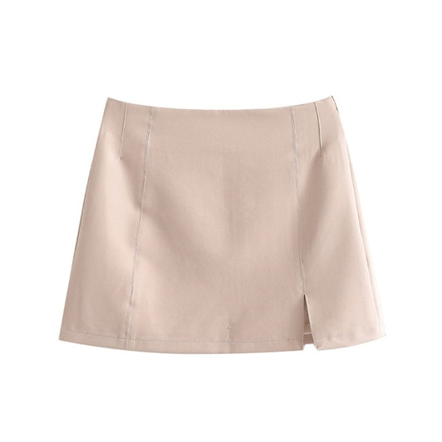 2021 Two piece set Women suits Cropped Blazer and Mini Skirt Elegant High Fashion Chic Lady 2 piece set Women blazer set