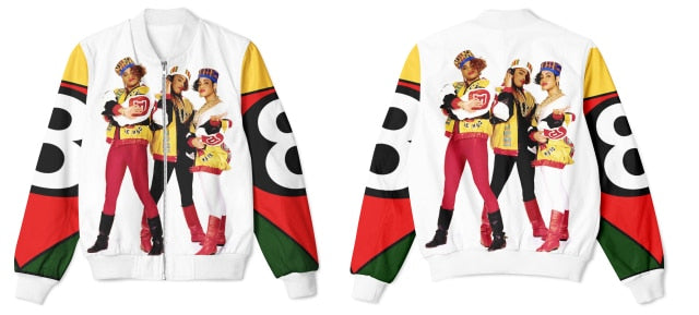 7 Styles Salt-n-Pepa-8-ball 3D Printing Zip Up Jacket