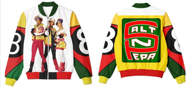 7 Styles Salt-n-Pepa-8-ball 3D Printing Zip Up Jacket
