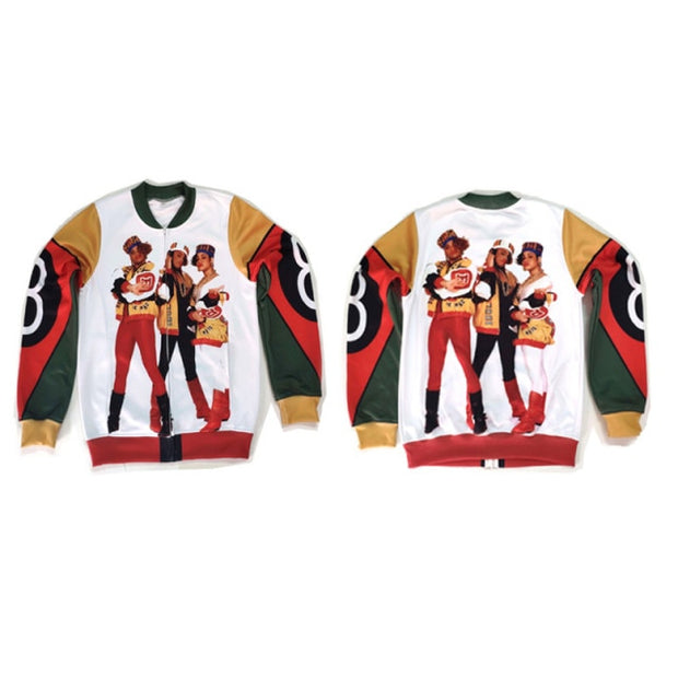 7 Styles Salt-n-Pepa-8-ball 3D Printing Zip Up Jacket